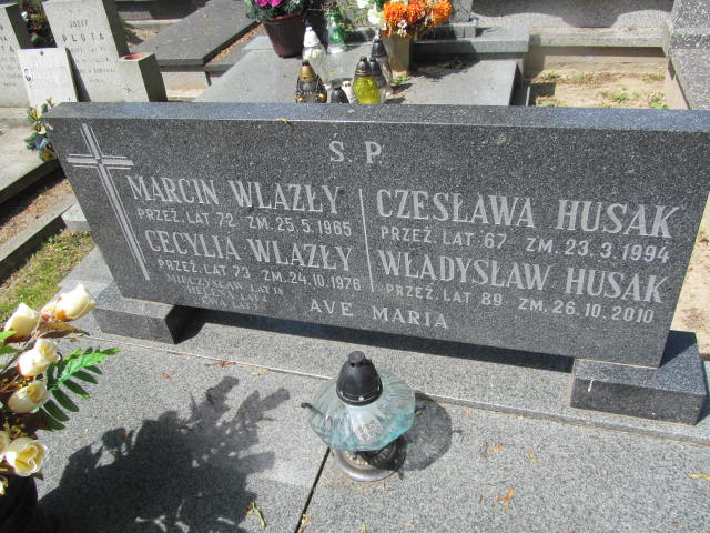 Marcin Wlazły Kalisz św. Józefa Tyniecki 0302 - Grobonet - Wyszukiwarka osób pochowanych