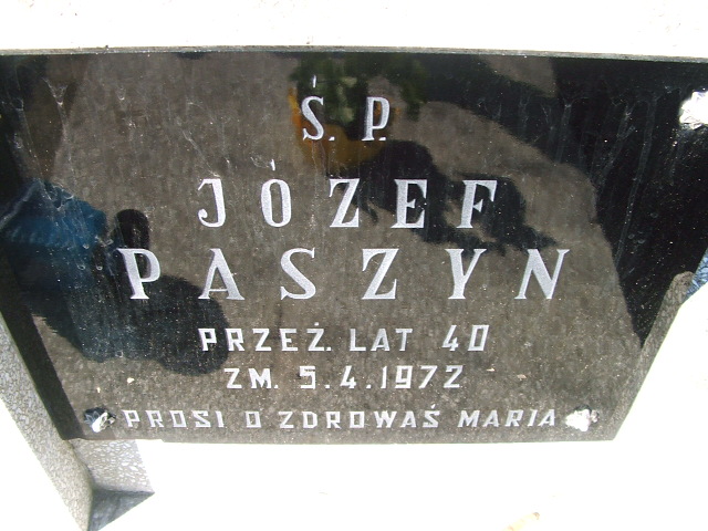 Józef Paszyn Kalisz św. Józefa Tyniecki 0302 - Grobonet - Wyszukiwarka osób pochowanych