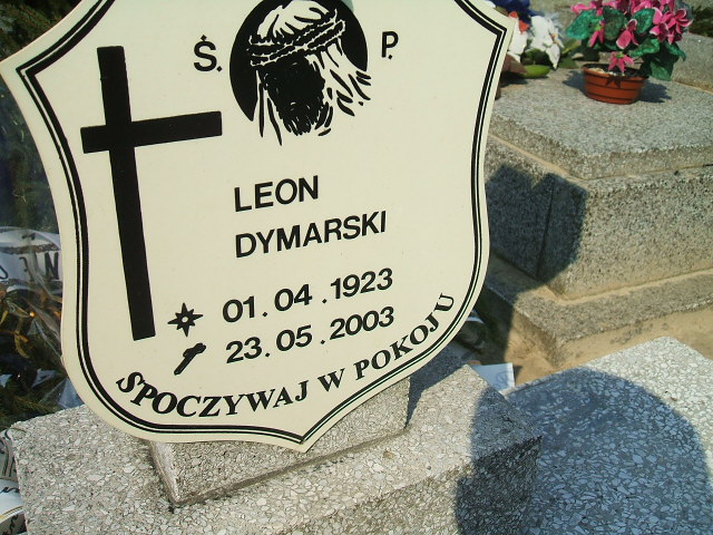 Leon Dymarski 1923 Kalisz św. Józefa Tyniecki 0302 - Grobonet - Wyszukiwarka osób pochowanych