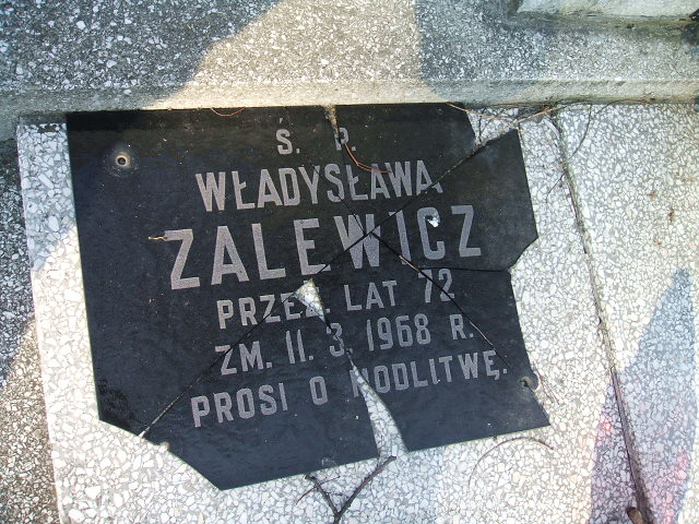 Bolesław Zalewicz Kalisz św. Józefa Tyniecki 0302 - Grobonet - Wyszukiwarka osób pochowanych