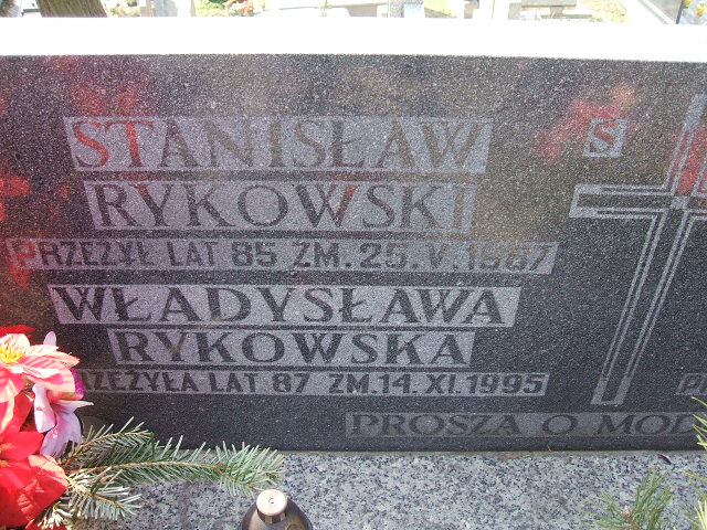 Stanisław Rykowski Kalisz św. Józefa Tyniecki 0302 - Grobonet - Wyszukiwarka osób pochowanych