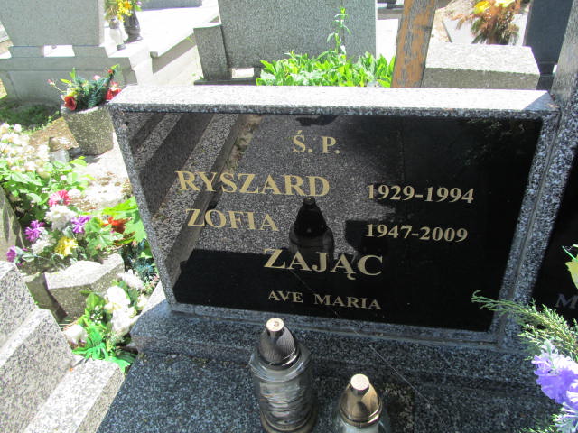 Ryszard Zając 1928 Kalisz św. Józefa Tyniecki 0302 - Grobonet - Wyszukiwarka osób pochowanych