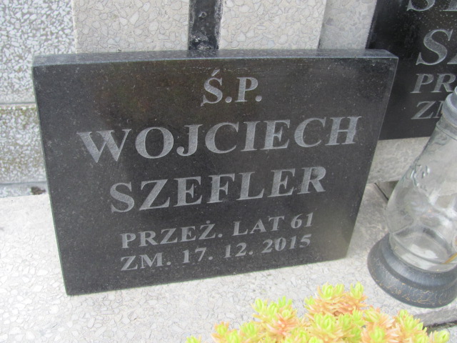 Wojciech Szefler 1954 Kalisz św. Józefa Tyniecki 0302 - Grobonet - Wyszukiwarka osób pochowanych