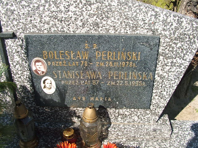 Stanisława Perlińska 1907 Kalisz św. Józefa Tyniecki 0302 - Grobonet - Wyszukiwarka osób pochowanych