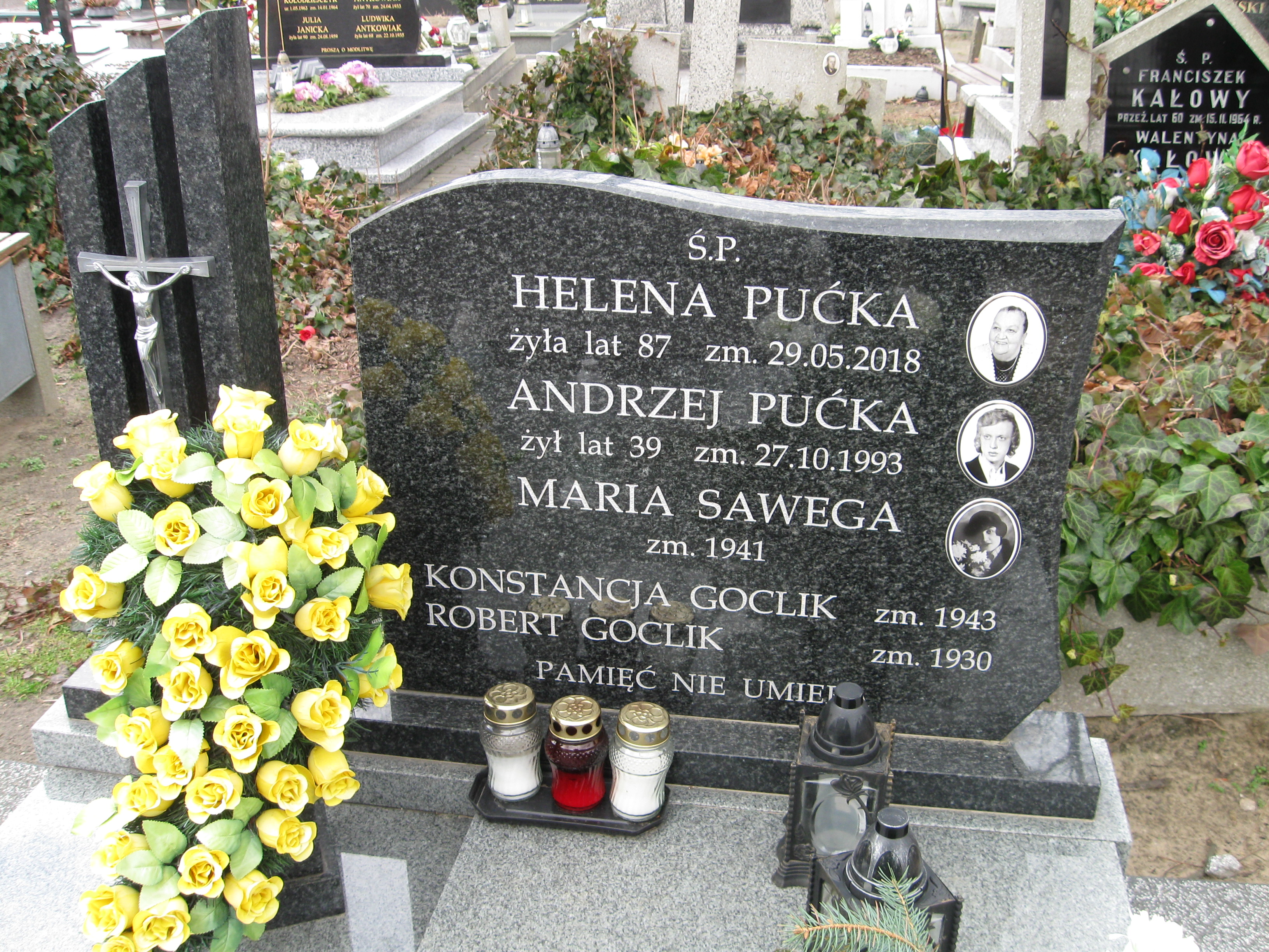 Andrzej Pućka 1953 Kalisz św. Józefa Tyniecki 0302 - Grobonet - Wyszukiwarka osób pochowanych