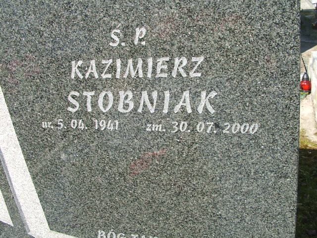 Kazimierz Stobniak 1941 Kalisz św. Józefa Tyniecki 0302 - Grobonet - Wyszukiwarka osób pochowanych