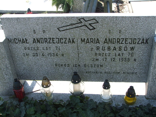 Maria Andrzejczak Kalisz św. Józefa Tyniecki 0302 - Grobonet - Wyszukiwarka osób pochowanych