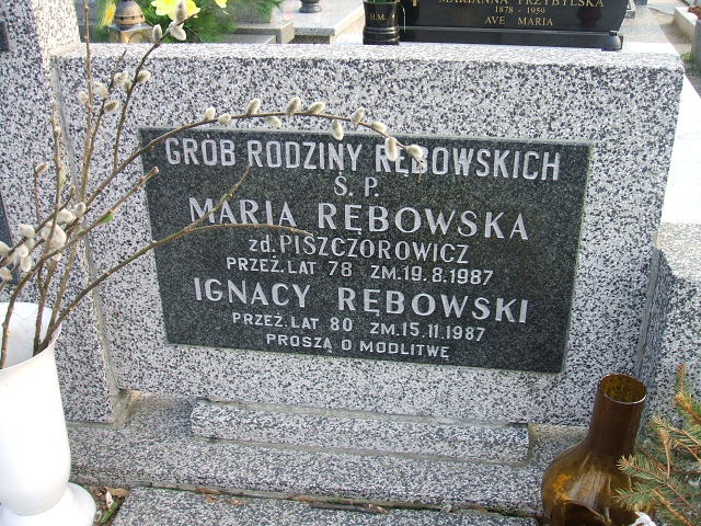 Jan Rębowski 1940 Kalisz św. Józefa Tyniecki 0302 - Grobonet - Wyszukiwarka osób pochowanych