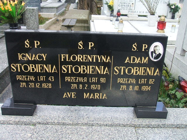 Florentyna Stobienia 1879 Kalisz św. Józefa Tyniecki 0302 - Grobonet - Wyszukiwarka osób pochowanych