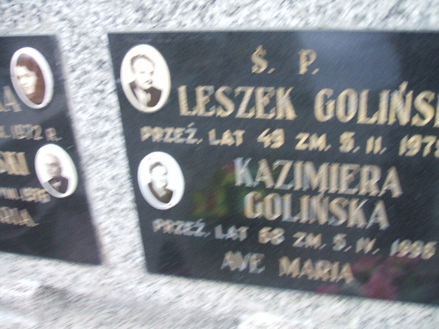 Kazimiera Golińska Kalisz św. Józefa Tyniecki 0302 - Grobonet - Wyszukiwarka osób pochowanych