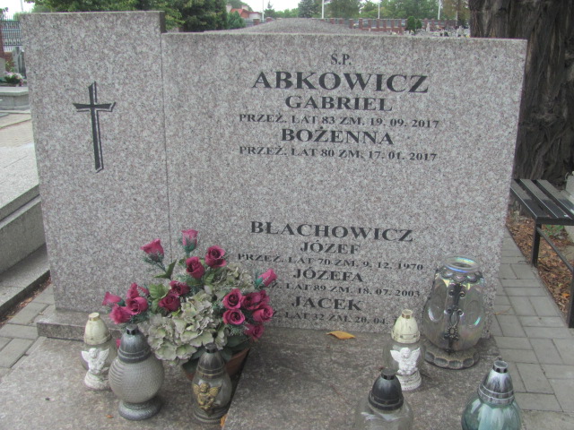 Gabriel Abkowicz 1934 Kalisz św. Józefa Tyniecki 0302 - Grobonet - Wyszukiwarka osób pochowanych