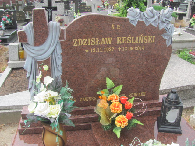 Grób Zdzisław Reśliński