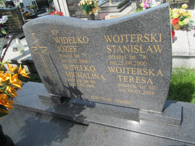 Józef Widełko Kalisz św. Józefa Tyniecki 0302 - Grobonet - Wyszukiwarka osób pochowanych