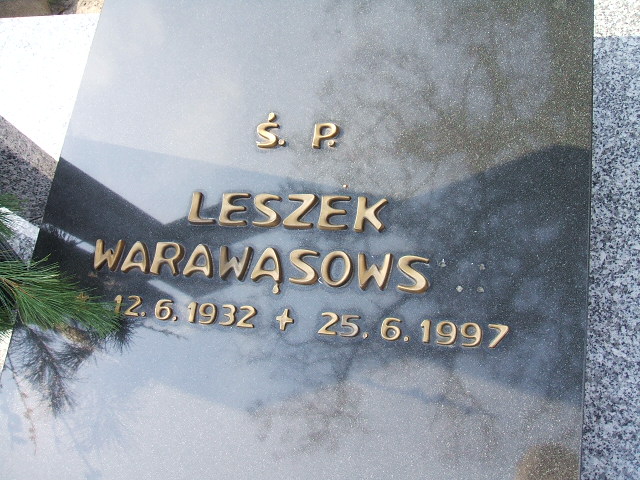 Bożena Warawąsowska 1943 Kalisz św. Józefa Tyniecki 0302 - Grobonet - Wyszukiwarka osób pochowanych