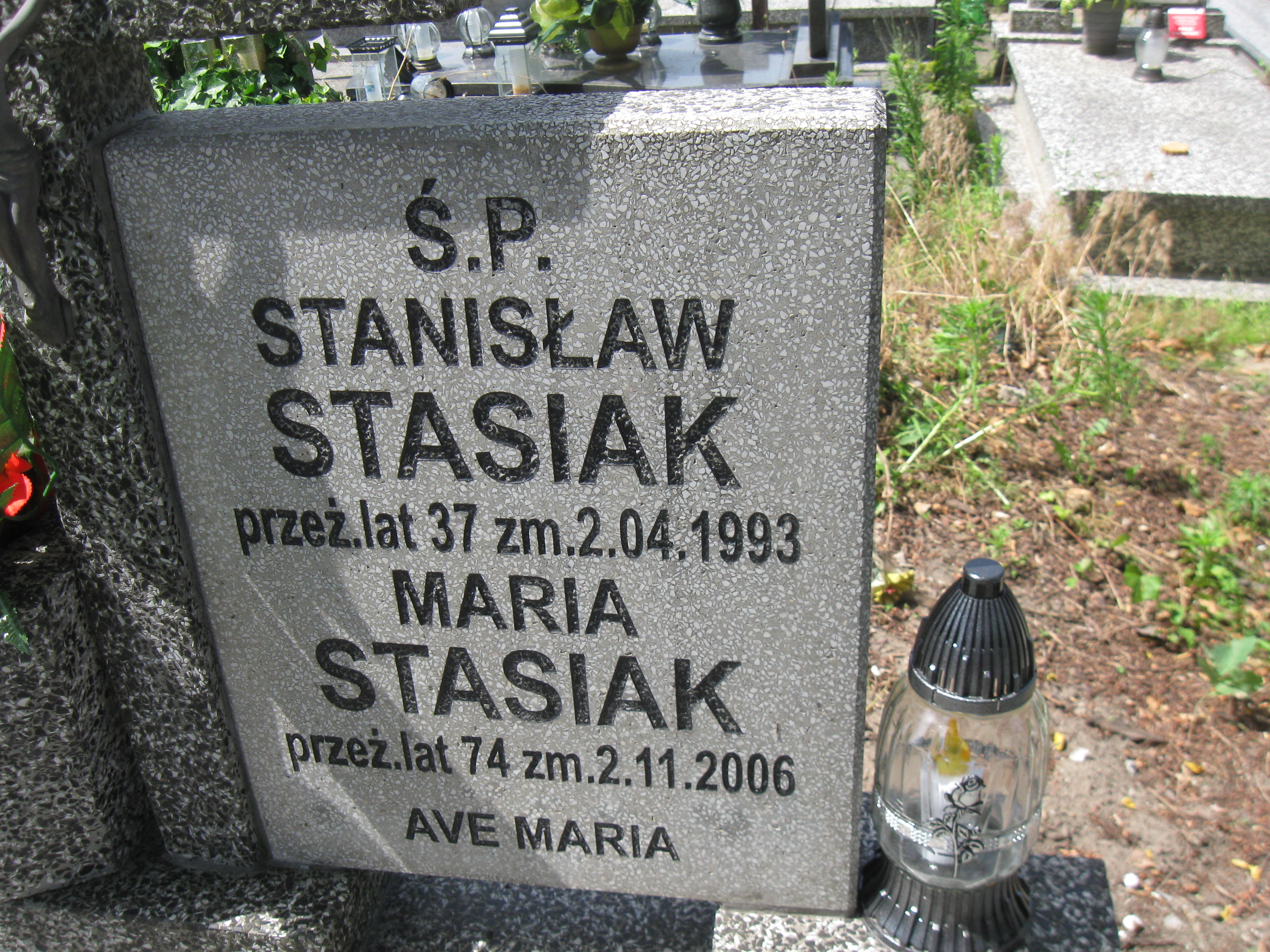 Stanisław Stasiak Kalisz św. Józefa Tyniecki 0302 - Grobonet - Wyszukiwarka osób pochowanych