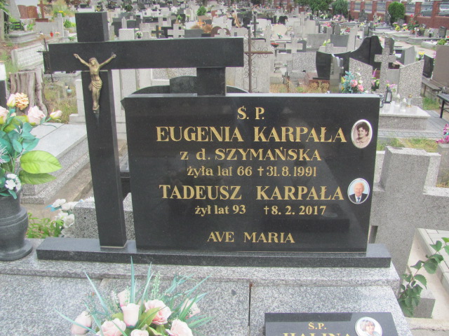 Tadeusz Karpała 1924 Kalisz św. Józefa Tyniecki 0302 - Grobonet - Wyszukiwarka osób pochowanych