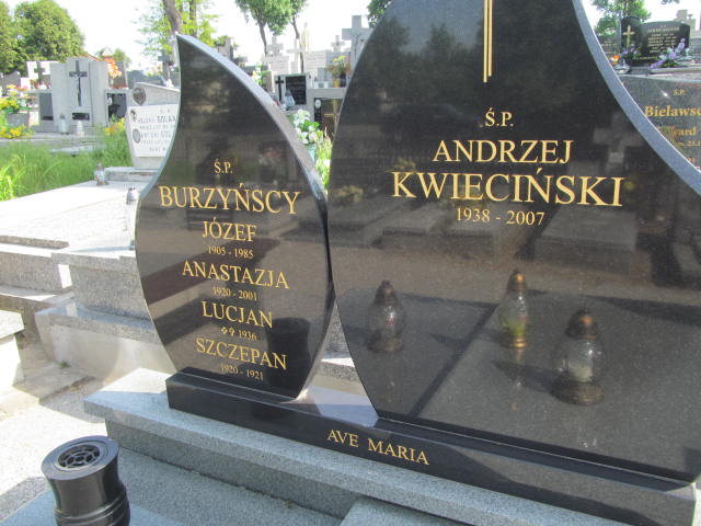 Anastazja Burzyńska 1920 Kalisz św. Józefa Tyniecki 0302 - Grobonet - Wyszukiwarka osób pochowanych