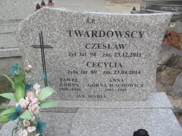 Czesław Twardowski 1917 Kalisz św. Józefa Tyniecki 0302 - Grobonet - Wyszukiwarka osób pochowanych