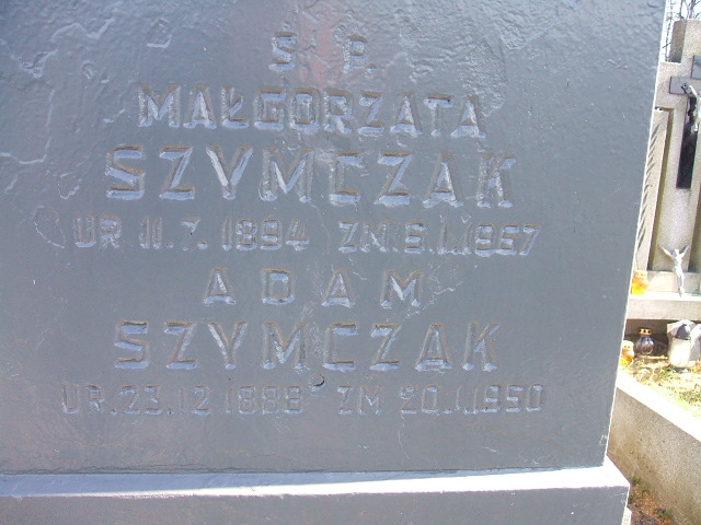 Adam Szymczak 1888 Kalisz św. Józefa Tyniecki 0302 - Grobonet - Wyszukiwarka osób pochowanych