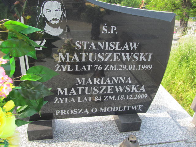 Marianna Matuszewska 1925 Kalisz św. Józefa Tyniecki 0302 - Grobonet - Wyszukiwarka osób pochowanych