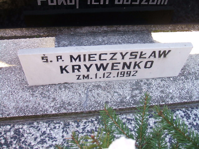 Zofia Krywenko 1926 Kalisz św. Józefa Tyniecki 0302 - Grobonet - Wyszukiwarka osób pochowanych