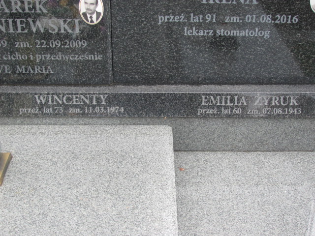 Franciszka - Ksawery Błaszczyk Kalisz św. Józefa Tyniecki 0302 - Grobonet - Wyszukiwarka osób pochowanych