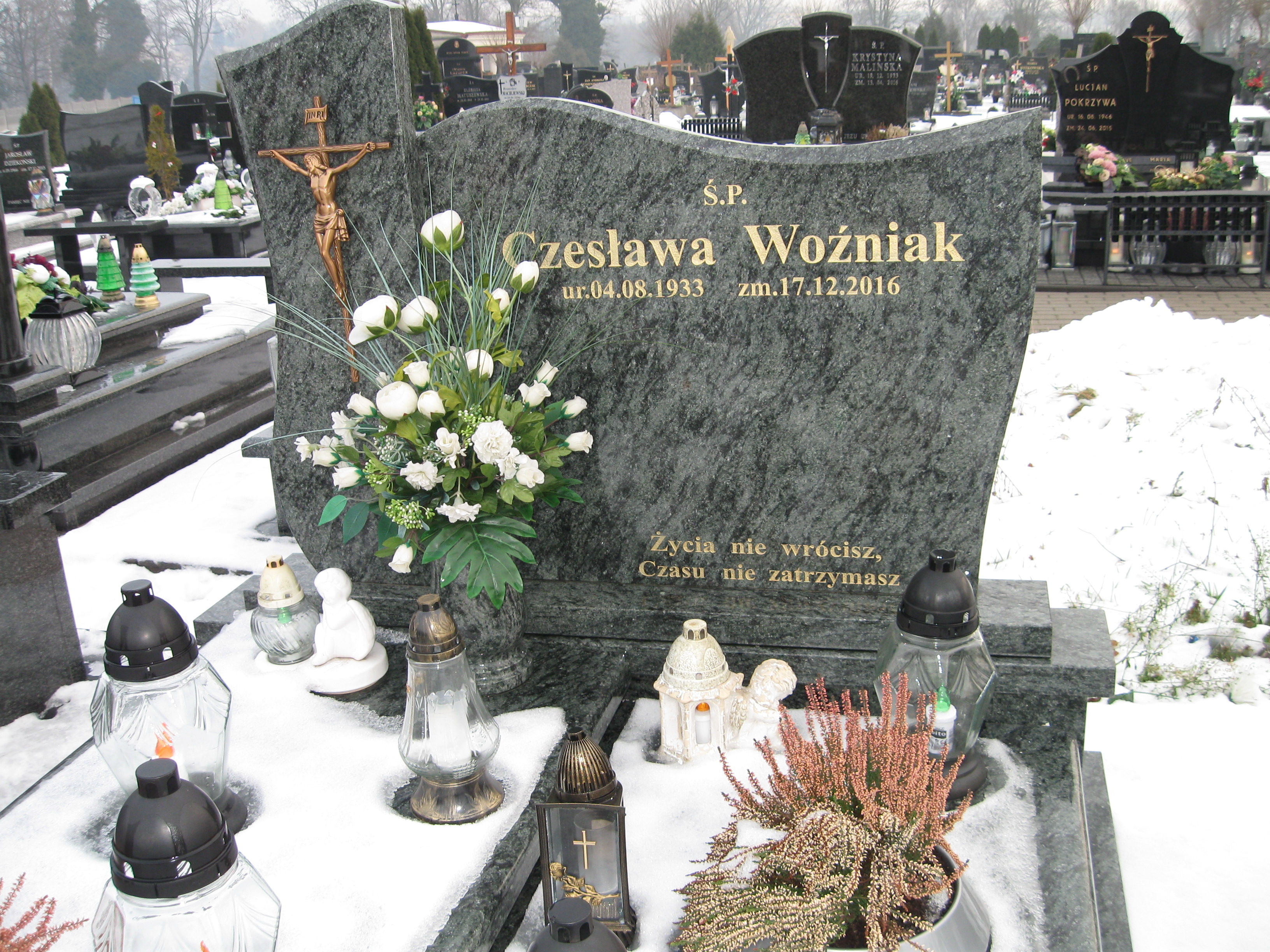 Czesława Woźniak 1933 Kalisz św. Józefa Tyniecki 0302 - Grobonet - Wyszukiwarka osób pochowanych