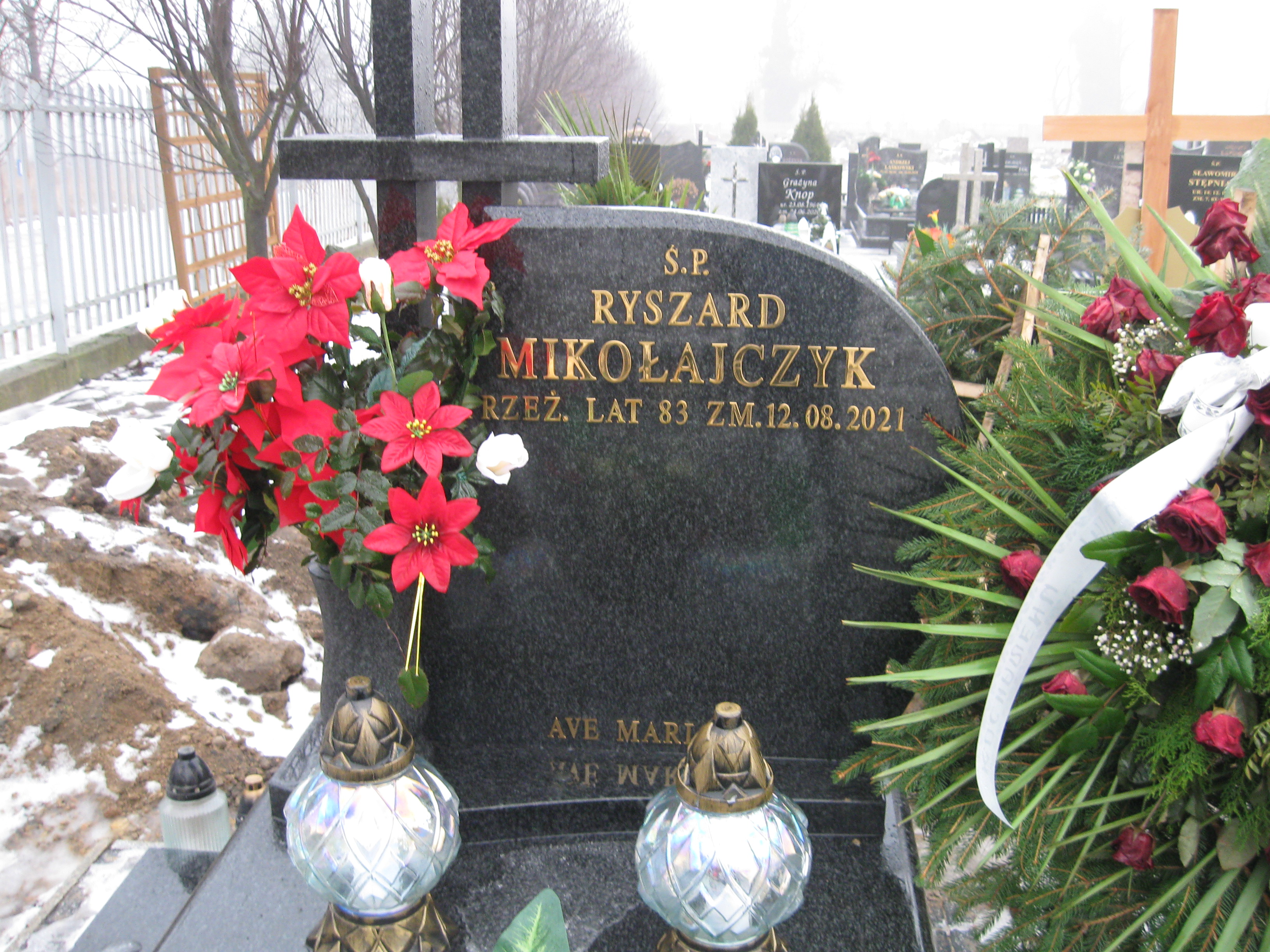Ryszard Mikołajczyk 1938 Kalisz św. Józefa Tyniecki 0302 - Grobonet - Wyszukiwarka osób pochowanych